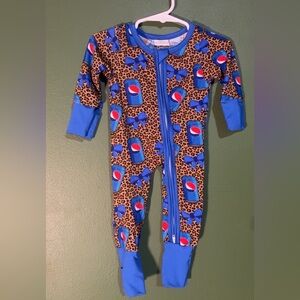 Blue and Brown PEPSI Kids BAMBOO One Piece